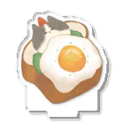 GOAT9 - ぼうし猫のイラストグッズ -のすやすや猫ちゃん アクリルスタンド