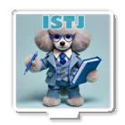 MsArtShopのISTJのトイプードル Acrylic Stand