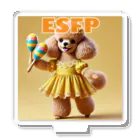 MsArtShopのESFPのトイプードル アクリルスタンド