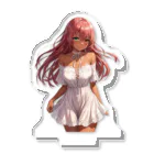 ヴィヴィオのオフショルダーレースアップワンピース Acrylic Stand