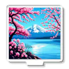 AOI__-の日本　富士山　桜 アクリルスタンド