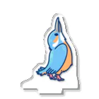 ソニードリ　@カワセミストリートの上空の猛禽類を威嚇するカワセミ Acrylic Stand