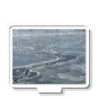 空屋　sorayakusakaの202102101059001　凍った川面 アクリルスタンド