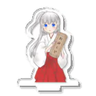 雪乃ひなぎくの巫女ひなグッズ(イラスト大) Acrylic Stand