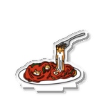 キノフシの店のナポリタンにまざりいぬ Acrylic Stand