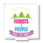 WeareForesters☆の森と人を繋げるプロジェクト Acrylic Stand