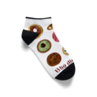 Spica!I＠1129FHM13のドーナツ祭りソックス Ankle Socks