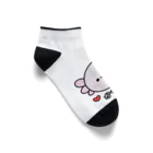 ゆう。のみせ 「はっちゃんず」のかわちいぱる Ankle Socks