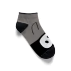 イラスト MONYAAT のいつも見てるみまもりペンギン くるぶし Ankle Socks