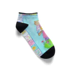 toyatoyaのカステラをどうぞ Ankle Socks