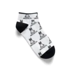 ドコムス刷りのdkmsCh Ankle Socks