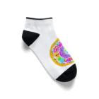 Micky's art _ Officialのカラフルソウルソックス Ankle Socks