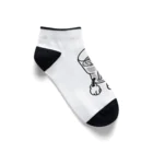 おこめのダイエット食堂のこっぷくん Ankle Socks