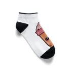 Vasetti_pressのタピオカミルクティー Ankle Socks