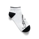 Goo Moo LABO（ぐーむーらぼ）のA型のヒト Ankle Socks