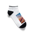 終わらない夢🌈の壮大な風景✨チューリップ🌷バージョン🌈 Ankle Socks