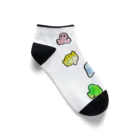 がらすやのカラフルおばけ Ankle Socks