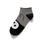 イラスト MONYAAT のいつも見てるみまもりペンギン くるぶし Ankle Socks