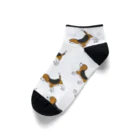 TJ558galleryのbeagle　ソックス Ankle Socks