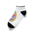 Micky's art _ Officialのカラフルソウルソックス Ankle Socks