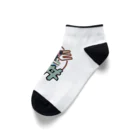 furebuhi　clubのブルドッグ・ボウル　THE犬丼 Ankle Socks