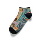 soramame1119の森の中の世界 Ankle Socks