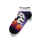 hide-のハロウィンキャッツ Ankle Socks