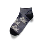 nini_inblueforestのこぎんうさぎ Ankle Socks