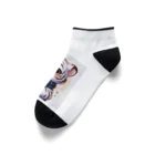 あにまるずのほわいとたいがー Ankle Socks