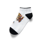 Sumyの遊び心あふれる子猫たち Ankle Socks