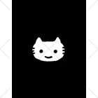 Challenge Cat Storeの挑戦するねこ_くるぶしソックス（黒） Ankle Socks