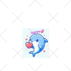 終わらない夢🌈の可愛いイルカちゃん🐬💞 くるぶしソックス