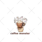 leisurely_lifeのCoffee Monster Java Ankle Socks