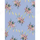 あおちゃん商会のThunberg Lily （スカシユリ） ブルーグレー Ankle Socks