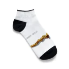 ナグラクラブ デザインのくさりゴールド- sd Ankle Socks