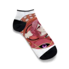 個人Vtuberテンタクル七海ショップSUZURI支店のまんまるテンタクル七海 Ankle Socks