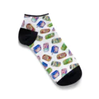 GRRY @suzuriのサケサケパラダイス(パターン) Ankle Socks