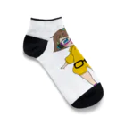 ままめがね🐣👓ぱおねのニコままめがねのくるぶしソックス Ankle Socks