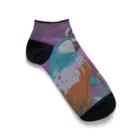 poppy22のおでこかじり鳥 Ankle Socks