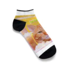 桃乃の茶トラのむぎ Ankle Socks