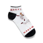 NIKORASU GOの野球デザイン「投げて投げて投げまくる」（Tシャツ・パーカー・ETC）） Ankle Socks