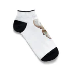 galaxy....の耳がクソ長いうさぴー横向き Ankle Socks