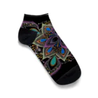 ArtemisアルテミスのPeacock Dream Ankle Socks