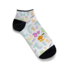 MEWのみぎとひだり一左 Ankle Socks