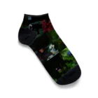 msuzuphotoの鮮やかFlowers Ankle Socks