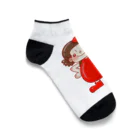 よしりん*ﾟのイチゴが好きすぎてイチゴになりたい女の子 Ankle Socks