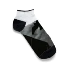 photographer_khjのBlack Bird Ankle Socks