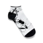 aicecreamの虫のリース Ankle Socks