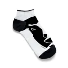 itachidesignの牛の頭 Ankle Socks