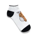 flowerrabbitのねむねむハムスター Ankle Socks